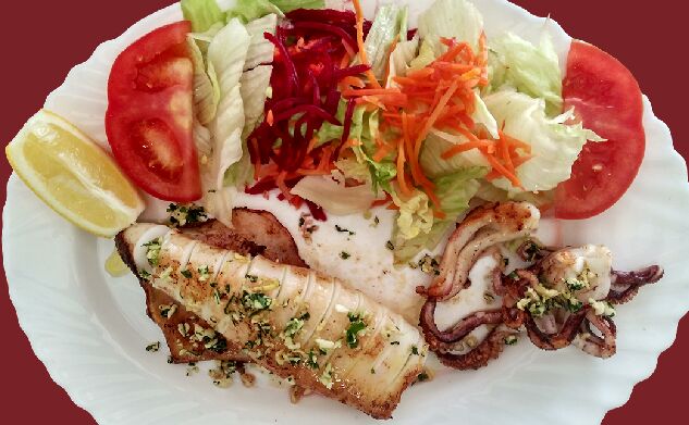 Calamar plancha 300 gr.