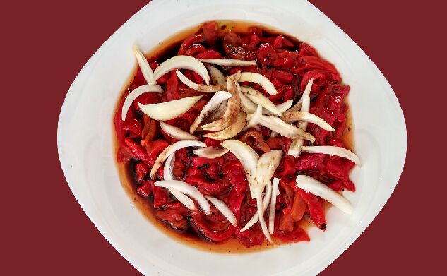 Ensalada de pimientos asados