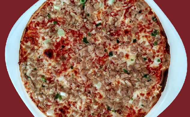 Pizza de atún