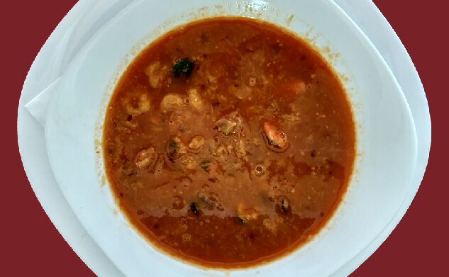 Sopa de mariscos